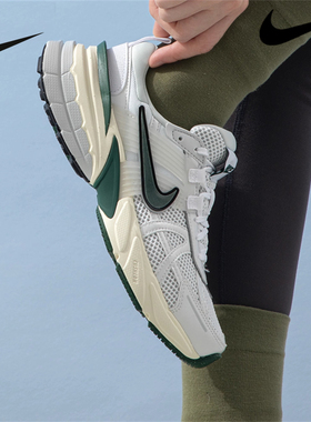 NIKE耐克秋款女鞋 V2K RUN 复古老爹鞋耐磨休闲跑步鞋FD0736-101