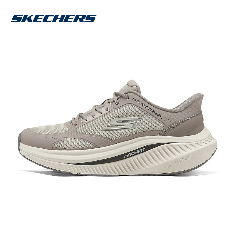 SKECHERS斯凯奇2025春男鞋缓震健步鞋休闲运动跑步鞋 216351-TPE