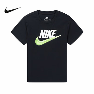 II3065 Nike耐克男女幼童T恤夏季 针织衫 圆领短袖 010 图案印花经典