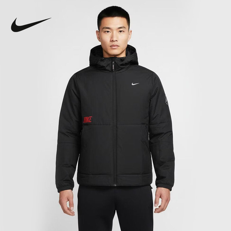 Nike耐克男子棉服薄款马年限定新年款运动防风保暖夹克IQ371