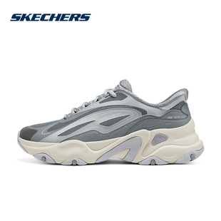 232427 舒适缓震运动休闲鞋 GRY 秋冬男子时尚 Skechers斯凯奇老爹鞋