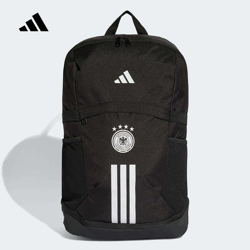 adidas阿迪达斯德国队足球休闲文化实用双肩背包中性背包 KC