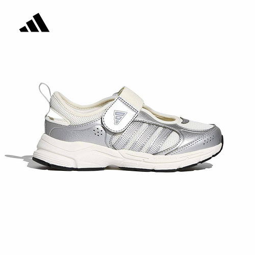 adidas阿迪达斯男女大童玛丽珍鞋26秋千禧风魔术贴运动鞋 KH5973