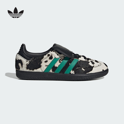 adidas阿迪达斯SAMBA「T头鞋」女子经典运动鞋德训鞋板鞋JS3930