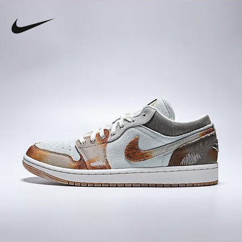 Nike耐克男女鞋Air Jordan 1低帮复古板鞋休闲运动鞋 IM6664-991