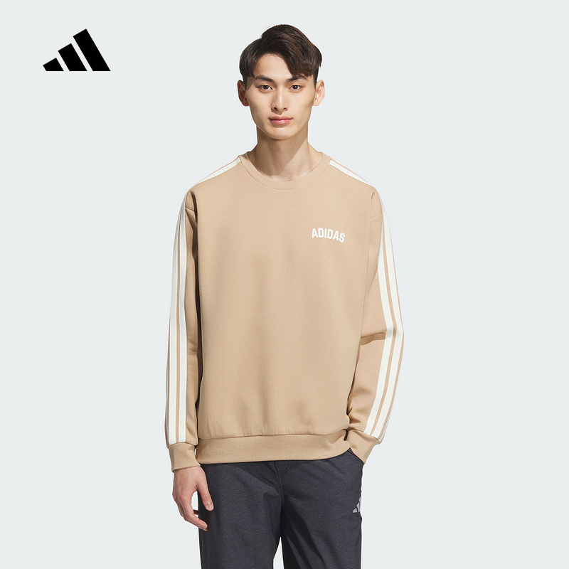 adidas阿迪达斯冬新款男透湿保暖运动休闲圆领卫衣套头衫 KC2849