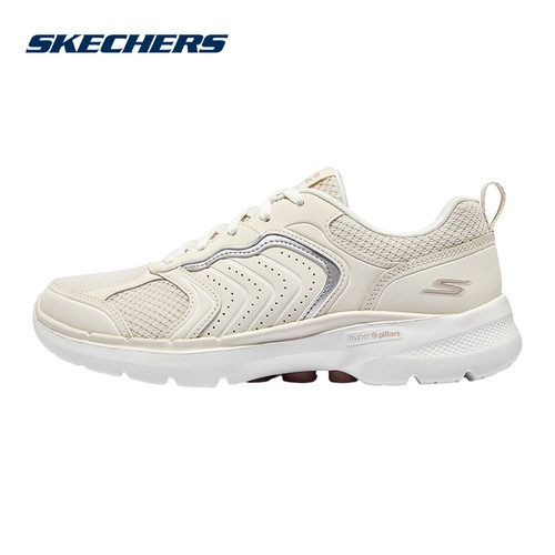 Skechers斯凯奇GO WALK 6女士运动绑带运动休闲健步鞋124633/OFWT