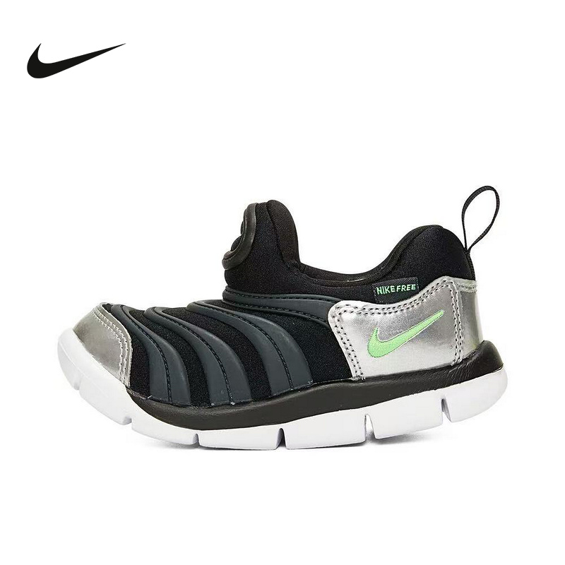 耐克幼儿童鞋轻便舒适DYNAMO FREE轻便毛毛虫学步鞋 343938-028