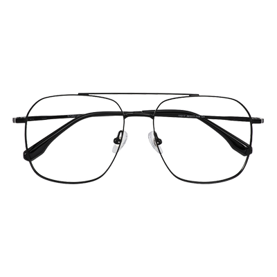 初明双梁钛架眼镜飞行员男款
