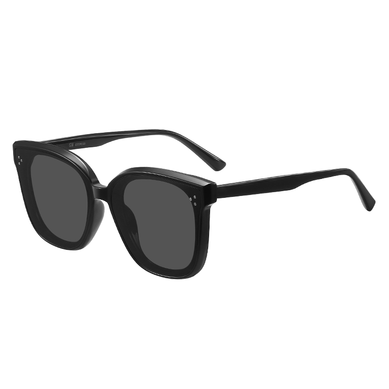 范丞丞同款GM偏光墨镜女款防紫外线显脸小有度数的大框太阳眼镜男