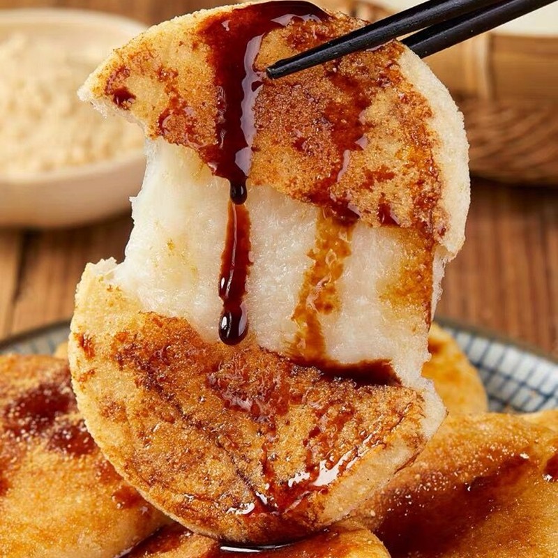 四川特产红糖糍粑纯糯米年糕手工半成品湖南油炸即食零食年货美食
