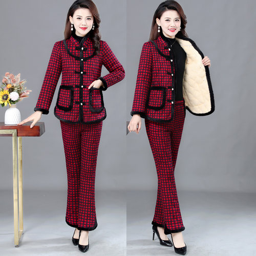 2023年冬季加绒棉衣套装运费险