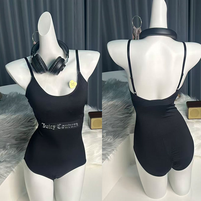 【欧美尾货】JC高端性感辣妹漏背吊带连衣裙夏季显瘦运动连衣短裤