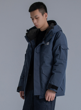 AzureMountain/蔚蓝山脉ECWCS保暖防寒羽绒服连帽派克大衣