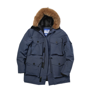 AzureMountain/蔚蓝山脉Tumol图摩尔人派克大衣鹅绒羽绒服