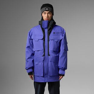Azure Mountain/蔚蓝山脉Svalbard 可拆卸羽绒大衣防风保暖羽绒服