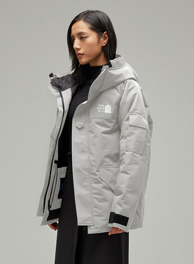 AzureMountain/蔚蓝山脉 ECWCS 风雨雪羽绒派克大衣羽绒服外套