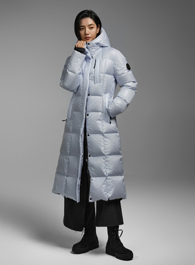 AzureMountain/蔚蓝山脉CloudLand云境 长款羽绒大衣