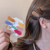 3个可爱刘海夹小号醋酸碎发夹女2025新款 高端侧边刘海夹子头饰ins