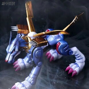 钢铁加鲁鲁兽数码小宝贝动漫潮玩桌面生日礼物周边GK模型模型摆件