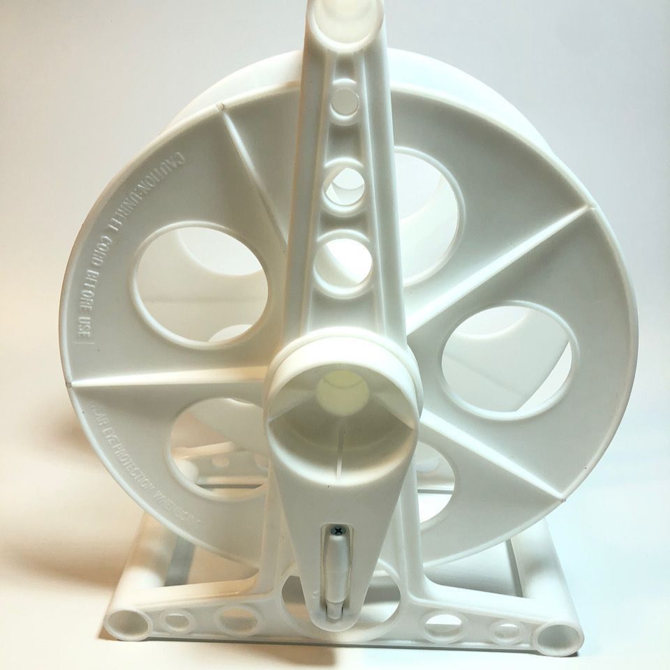 卷线器绕管盘绕绳卷线盘空盘绕线盘手摇线盘便携电线收纳收线盘轮