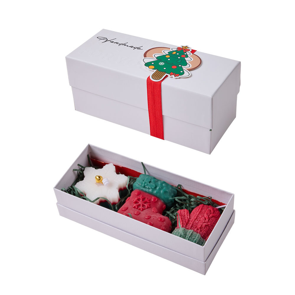 圣诞节礼物ins高级感小众伴手礼圣诞老人圣诞树香薰蜡烛生日礼盒