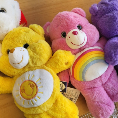 韩国Carebears爱心小熊公仔挂件