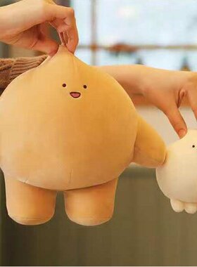 韩国代购DOWDOW章鱼面团毛绒玩偶挂件可爱包挂件钥匙扣礼物