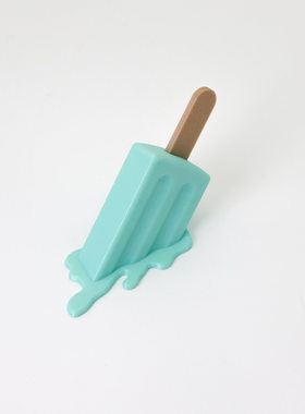 跨境新品 ice cream fridge magnet雪糕化了创意磁性冰箱贴冰箱贴