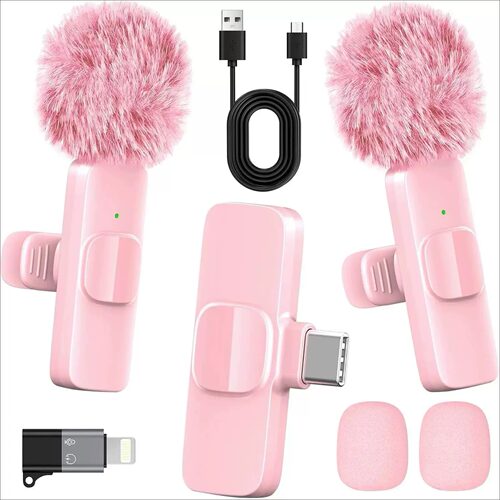 K9 lavalier wireless mini microphone无线迷你麦克风手机直播