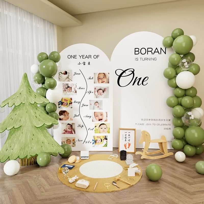 韩系宝宝宴周岁生日布置装饰场景背景墙男女孩抓周氛围感kt板定制,节庆用品/礼品,婚房装扮用品,淘宝优惠券,粉丝福利购,淘宝优惠卷