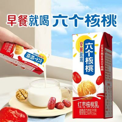 六个核桃红枣核桃乳中秋礼盒