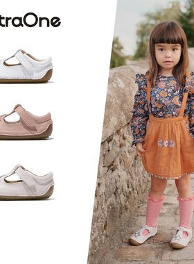 ExtraOne澳洲真皮公主鞋女宝宝星星小皮鞋软底防滑幼儿童鞋#427