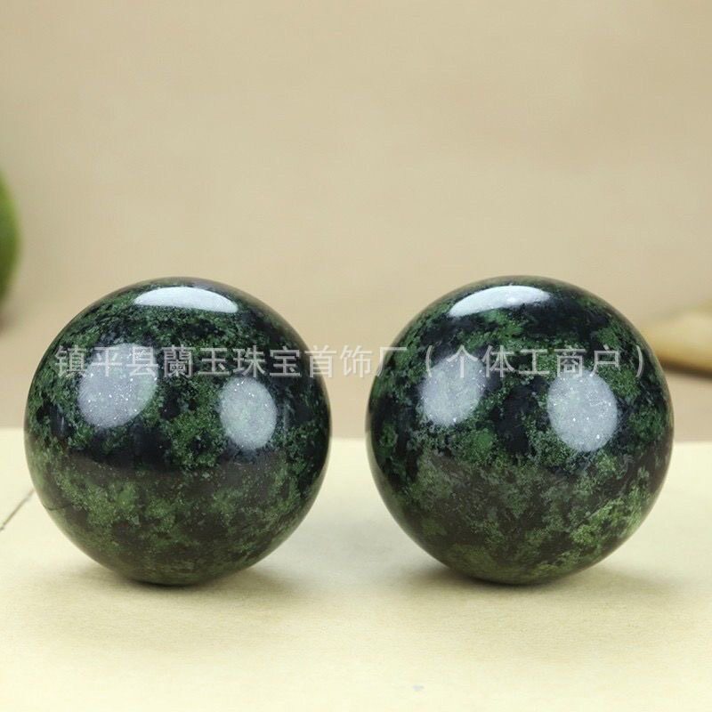 天然药玉石强磁药石手球健身球中老年圆球康复手球西藏保健球