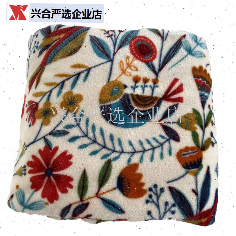 出口日单外贸f双面加厚法兰绒床单毛毯加绒秋冬保暖牛奶绒睡单特,