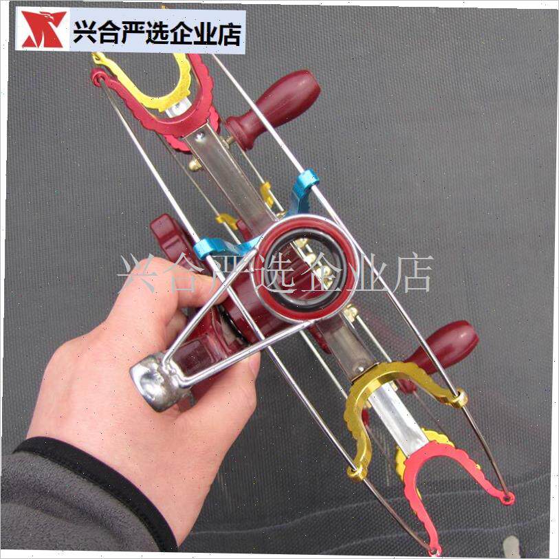 风筝轮包邮 盘鹰轮n 彩色叉子轮B 潍坊风筝线轮 不锈钢轮手握轮,