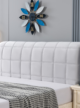 床头套罩2024新款靠罩通用加厚软包靠背夹棉全包防尘罩床靠背加高