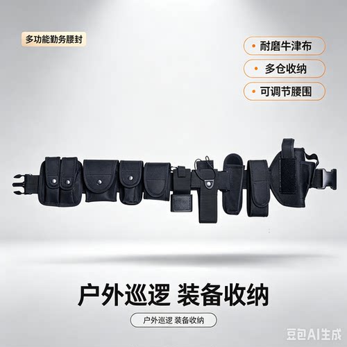 多功能模块化可拆卸战术执勤腰带