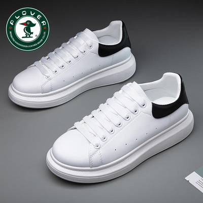 plover情侣男女夏季百搭厚底小白鞋