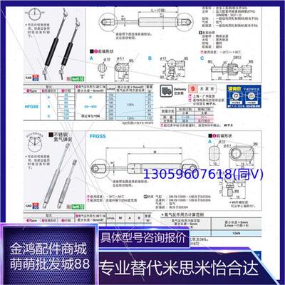 氮气气弹簧 HFGSS-A40 A B C50 60 80 100 120 150-N190 200 210