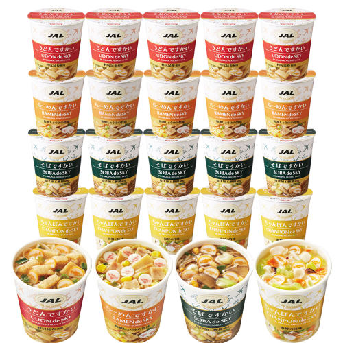 JAL头等舱御用泡面多口味