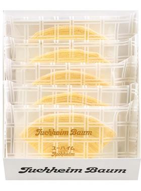 AaronHouse现货日本神户老铺 JUCHHEIM 白巧克力年轮蛋糕盒装5枚