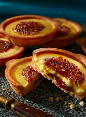 AaronHouse现货日本brulee merize超人气网红法式焦糖流心奶油挞