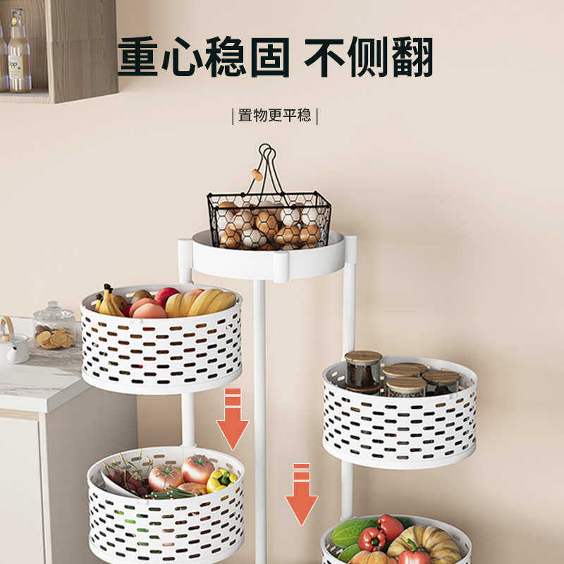 厨房好物多功能置物架水果蔬菜小推车家用零食落地多层宿舍收纳架,厨房/烹饪用具,厨房置物架/置物柜/角架,淘宝优惠券,粉丝福利购,淘宝优惠卷