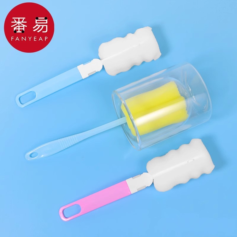 杯刷C1PQ101-洗杯刷海绵刷子杯长柄刷玻璃杯茶杯子清洁刷