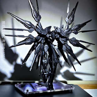 熊玖玖MGEX强袭自由高达午夜配色SEED突击强袭模型亚克力单孔地台