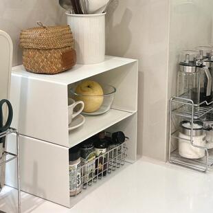 厨房台面置物架调料品灶台上收纳专用家用桌面整理杂物多功能架子