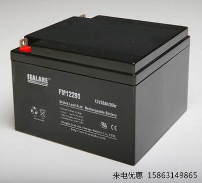 SEALAKE蓄电池FM12280海湖电瓶12V28AH航空铁路计算机系统UPS专用