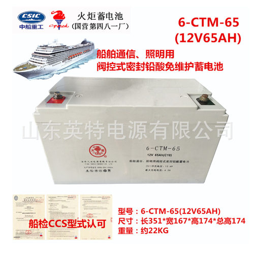 淄博火炬蓄电池12V6H6-C