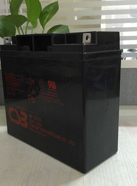 CSB蓄电池 GP12170 免维护电池 12V17AH 船舶电瓶 太阳能电瓶